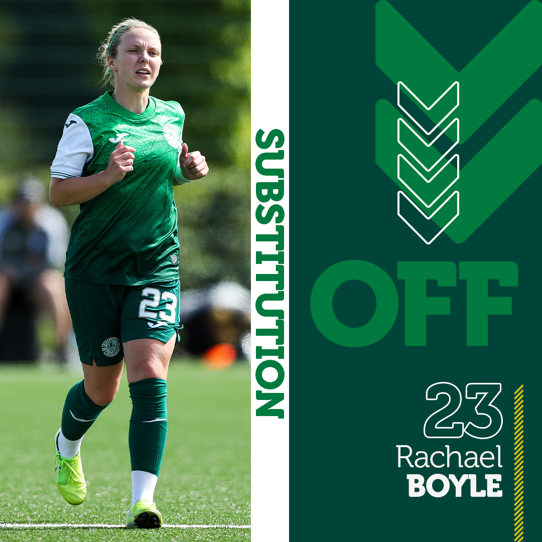HibernianWomen's tweet image. We've made another change, and it's a debut for @xtonimalone! 👋

@RachBoyle23 has made way for the American 🔁

60' | HIB 7️⃣ - 0️⃣ UOS