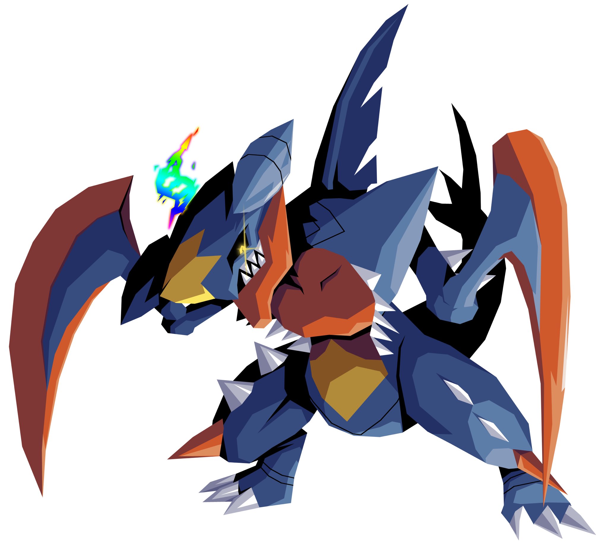 How To Draw Mega Garchomp