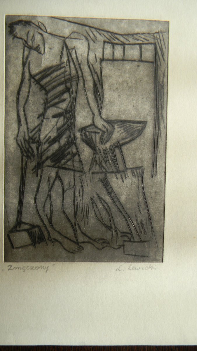 RedFlapcake's tweet image. "Wasted" and "Demostration" by Leopold Lewicki, 1930-s