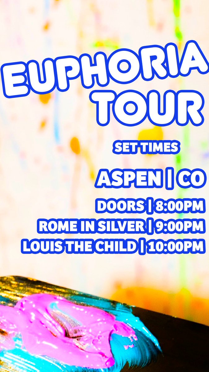 Set times for tonight in Aspen https://t.co/vjIudltw7p