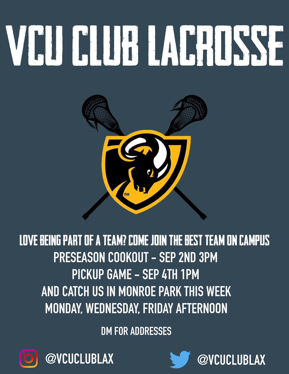 VCU Club Lacrosse tweet media