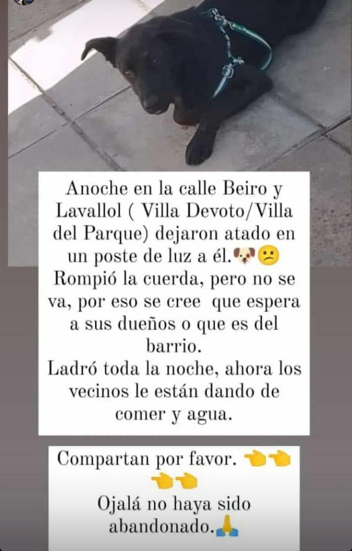 Atención vecinos/as.