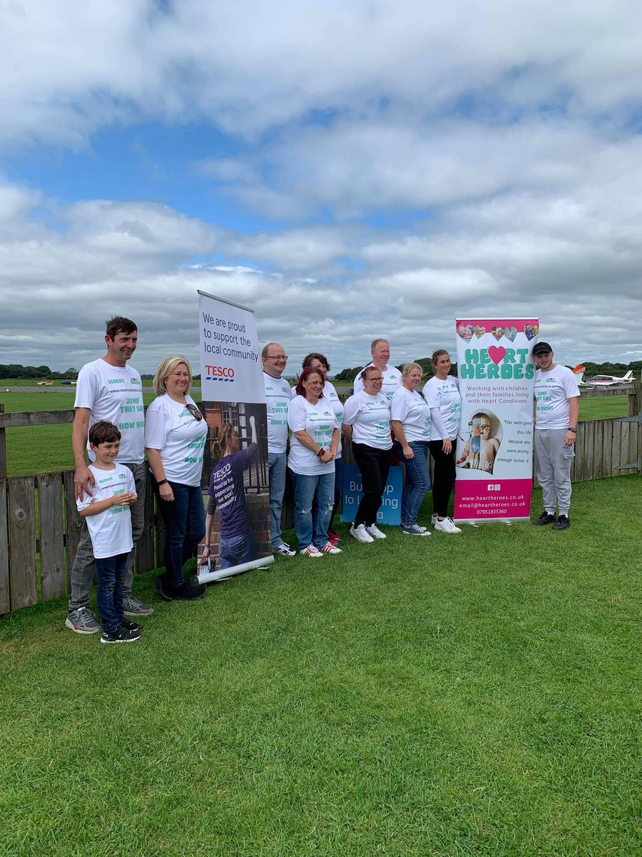 Today, an elite team of superheroes donned their capes of courage to boldly go where so many would fear… a skydive above the rolling, Devonshire hills <a href="/SkydiveBuzzLtd/">Skydive Buzz</a> #skydive #skydivegram #givehope <a href="/Tesco/">Tesco</a>