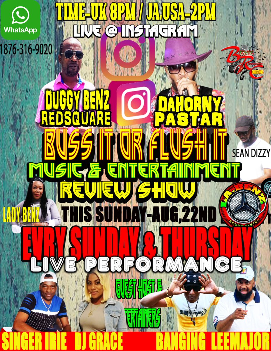 BUSS IT OR FLUSH IT MUSIC &amp; ENTERTAINNMENT REVIEW SHOW LIVE TODAY