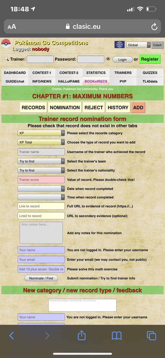 Pokémon Go Competitions tweet media