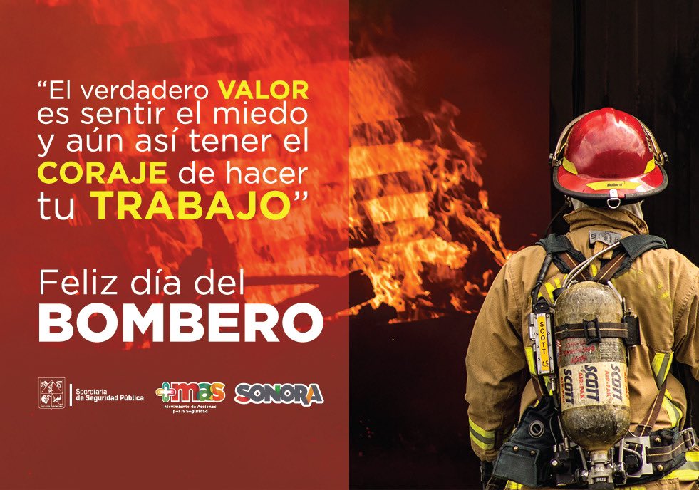 Felicitamos a las y los valientes elementos del Cuerpo de Bomberos en su día, nuestro reconocimiento por su vocación de servicio y su valiosa labor