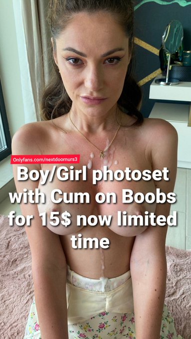 My first boy/girl photoset with cum on my body! Link in comments https://t.co/kzDUdhbfJo