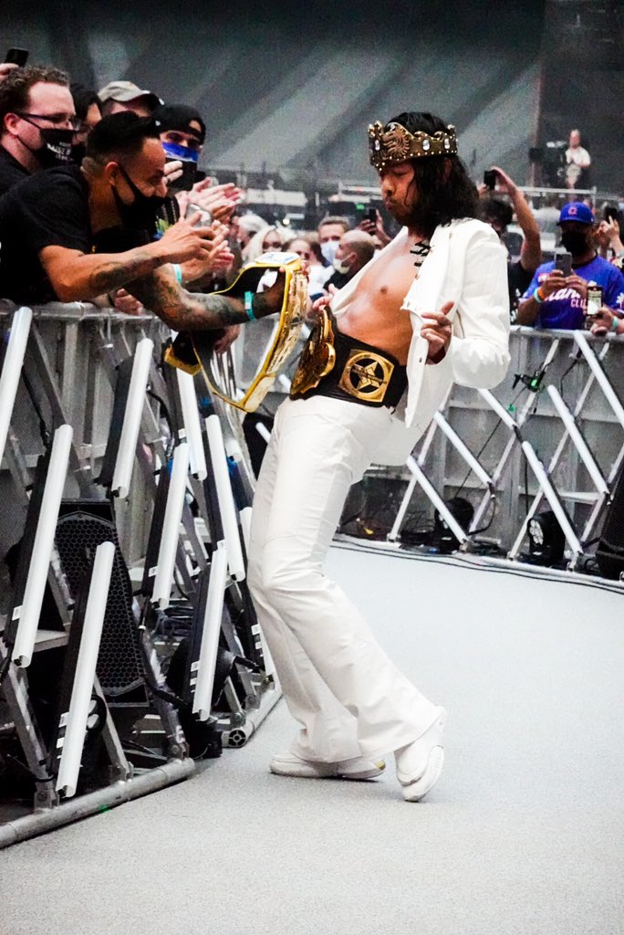 DtfMania's tweet photo. King Of Strong Style 

@ShinsukeN 

#SummerSlam https://t.co/2aDr5FU1wV