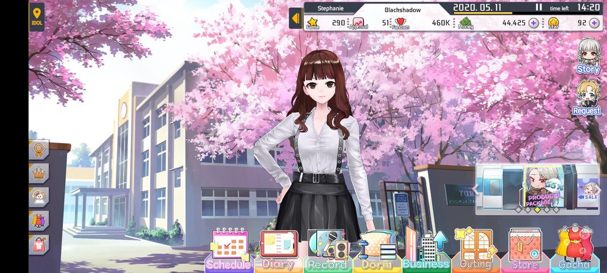Xslhp16x's tweet photo. Absolutely obsessed with this game, I can say the only game I've paid coins for, send help. 😅😎

#idolQueens #Android #androidgames #idols #SunbeeSoft #Sunbee #IdolsQueenProduction https://t.co/o5hHEaHVaJ