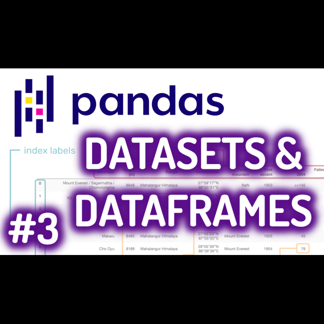 Code_ot_Future's tweet image. We&apos;re continuing with our Python Pandas Beginner Tutorial Series!! 

Check out our latest video by clicking the link below or hitting the link in our bio!👇
youtube.com/watch?v=5Cswii…

#coding #womenwhocode #python #programming #code #learntocode #freetutorials #tutorials #women