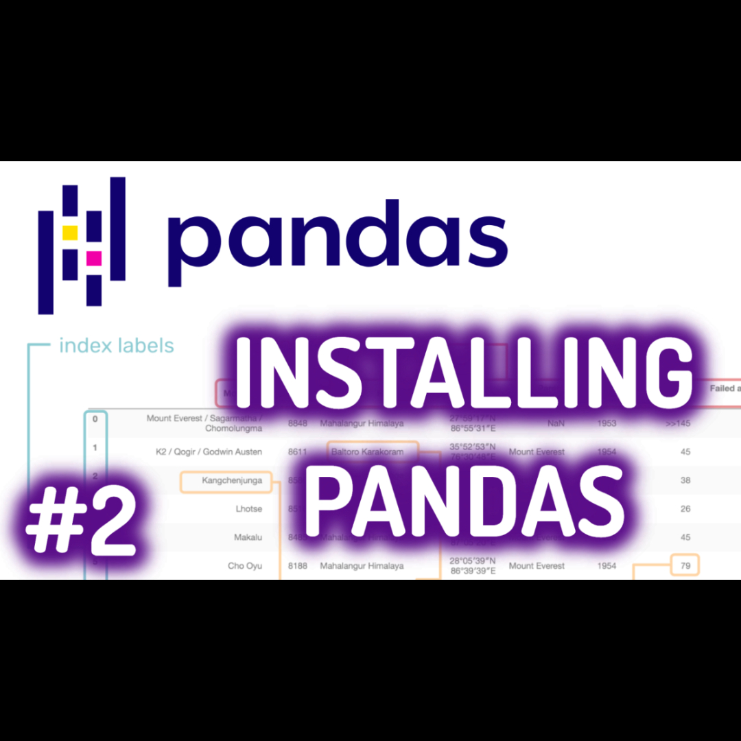 Code_ot_Future's tweet image. We&apos;re continuing with our Python Pandas Beginner Tutorial Series!! 

Check out our latest video by clicking the link below or hitting the link in our bio!👇
youtube.com/watch?v=tZexWn…

#coding #womenwhocode #python #programming #code #learntocode #freetutorials #tutorials #wom