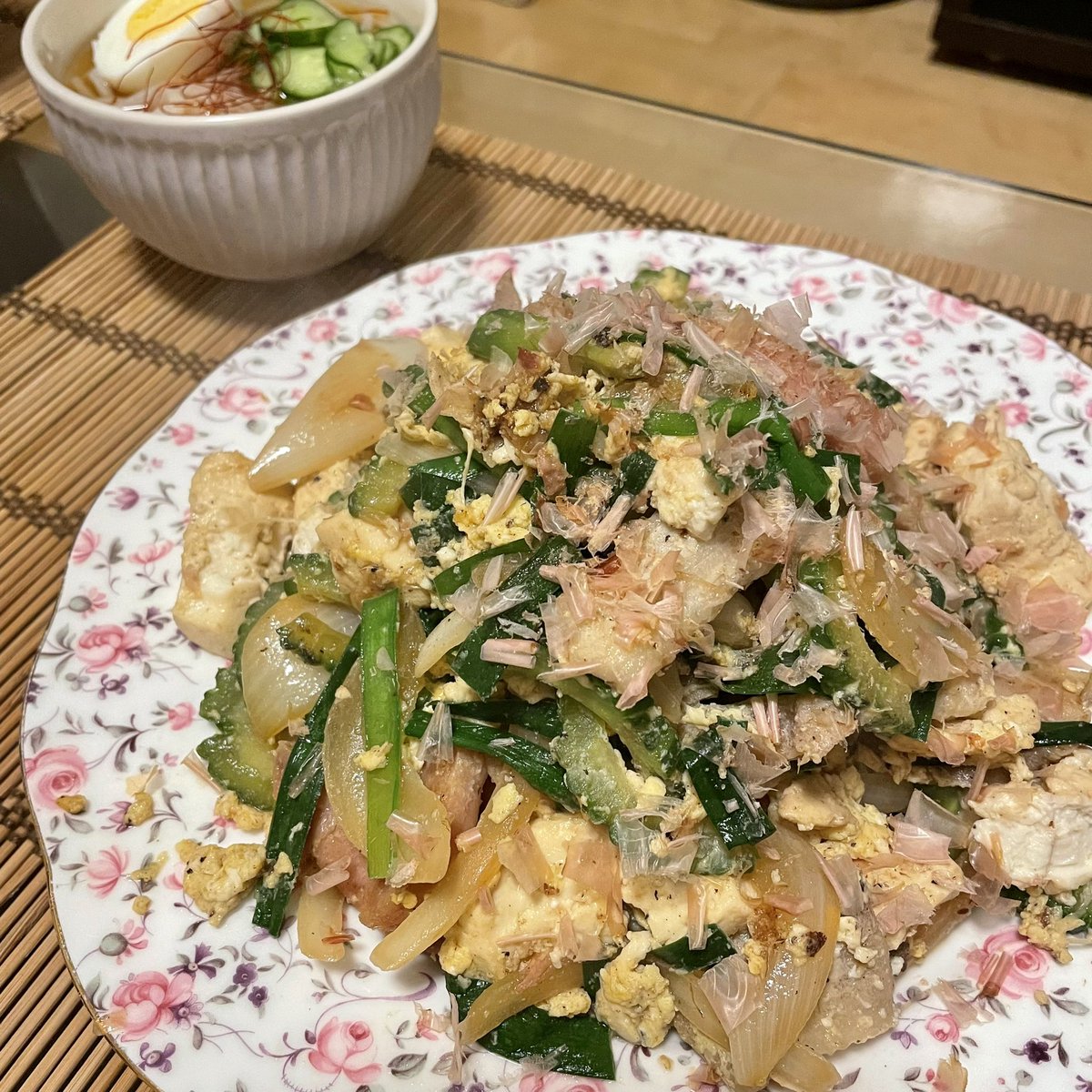 料理人きなぼんの反省会 على تويتر ゴーヤーチャンプルー 夏といえばこれ しっかりゴーヤを水につけたからかくどい味全然しなかったなー 味付けは課題 せっかくだから南国風味を出したい 桜海老は入れたけど 魚醤かなー いつもよりスパムに 料理人きなぼんの反省会 على تويتر ゴーヤーチャンプルー 夏といえばこれ しっかりゴーヤを水につけたからかくどい味全然しなかったなー 味付けは課題 せっかくだから南国風味を出したい 桜海老は入れたけど 魚醤かなー いつもよりスパムに