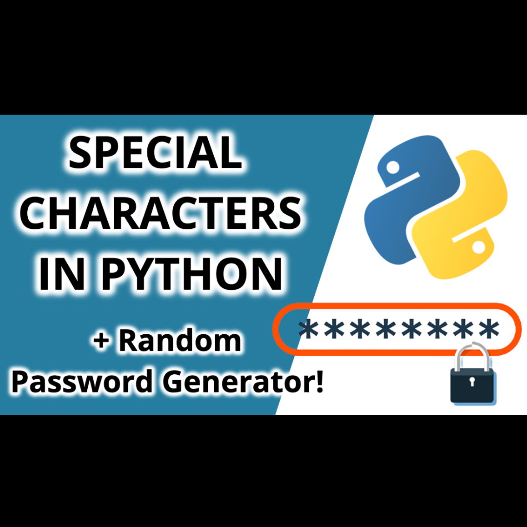 Code_ot_Future's tweet image. Special characters &amp;amp; passwords in Python!

Check out our latest video by clicking the link below or hitting the link in our bio!👇
youtube.com/watch?v=2aT4lI…

#coding #womenwhocode #python #programming #code #learntocode #freetutorials #tutorials #womenintech #womeninstem #tech