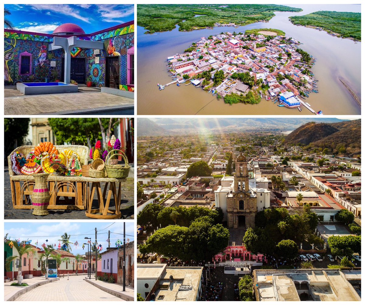TorrucoTurismo's tweet photo. Con la entrega de los nombramientos de #PueblosMágicos a Mexcaltitán, Compostela, Sayulita y Jala, se continúa fortaleciendo el turismo de los municipios, del estado y de nuestro querido México. 🇲🇽Felicidades a todos los involucrados en este esfuerzo. https://t.co/aNiY2RoHH6