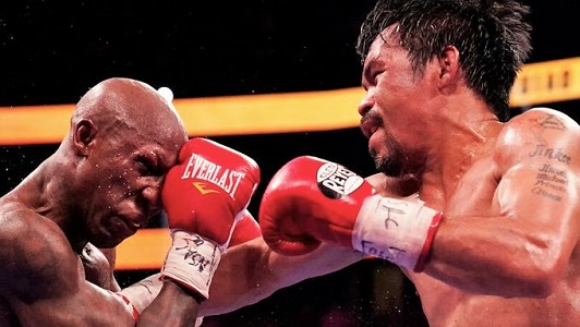 TheFightCity's tweet photo. No one beats Father Time: "...but under the lights, where it mattered, the body could no longer go where the mind willed it to be." Was this #MannyPacquiao's final fight? Check it out: https://t.co/9dIz7uUCht #Boxing #PacUgas #PacMan #Ugas #UgasPacquiao From @BoxinPhilosophy https://t.co/VxxtCsmhI7