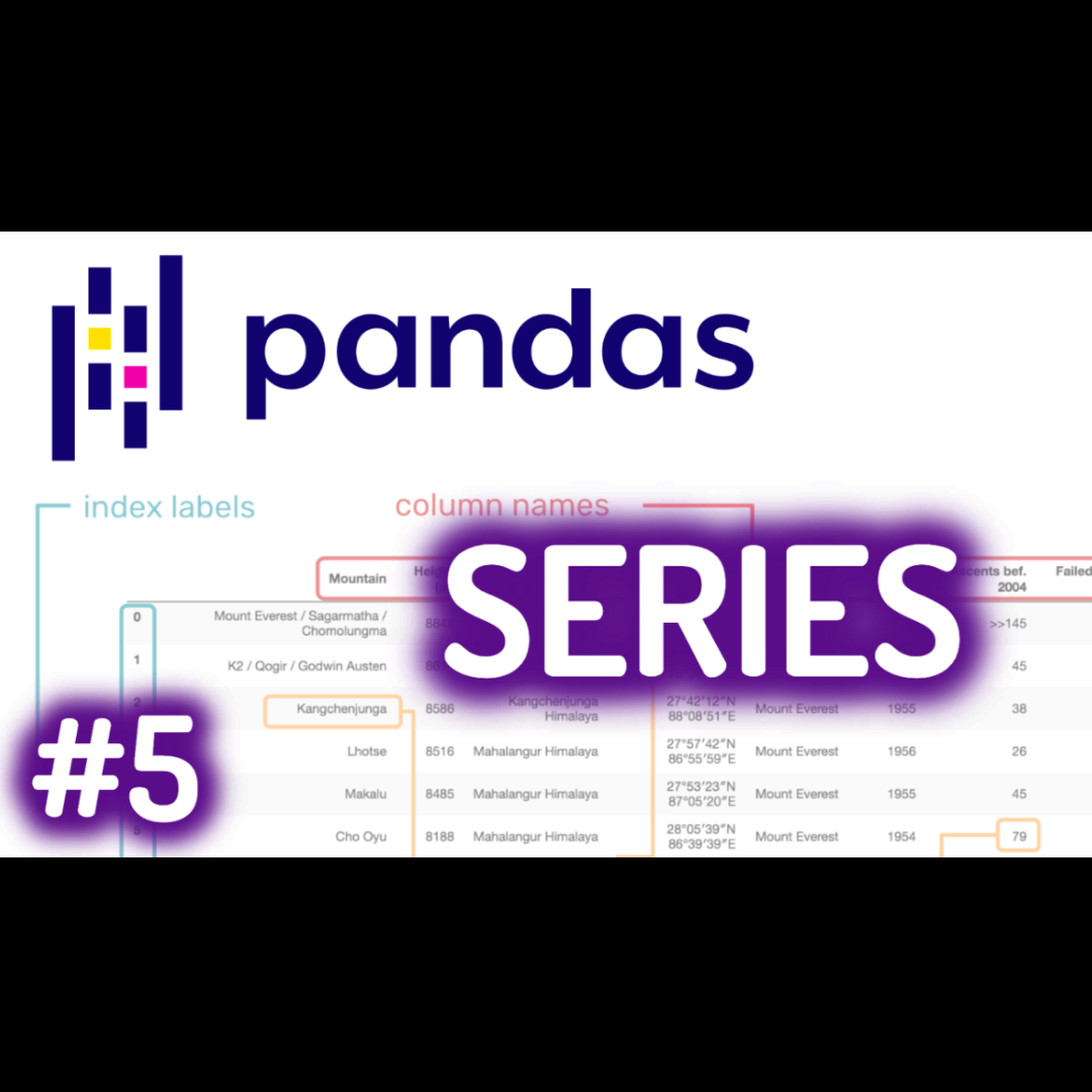 Code_ot_Future's tweet image. We&apos;re continuing with our Python Pandas Beginner Tutorial Series!! 

Check out our latest video by clicking the link below or hitting the link in our bio!👇
youtube.com/watch?v=IN4mLO…

#coding #womenwhocode #python #programming #code #learntocode #freetutorials #tutorials #women