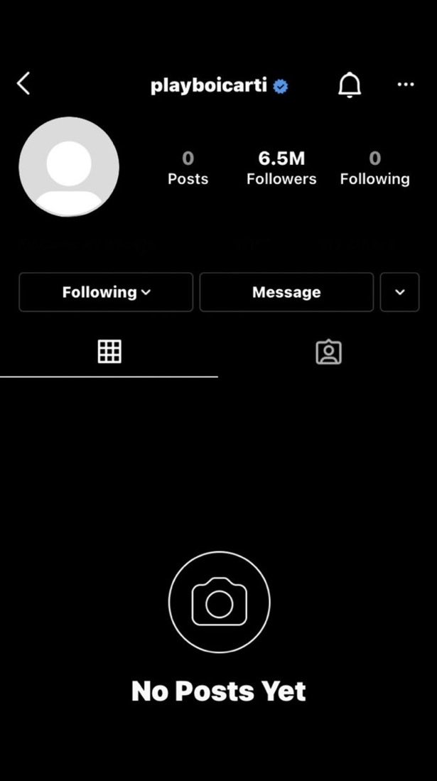 Die4Gav's tweet photo. “is playboi carti dropping?🤔” no he’s disappearing for another year https://t.co/JxGbgzOg07