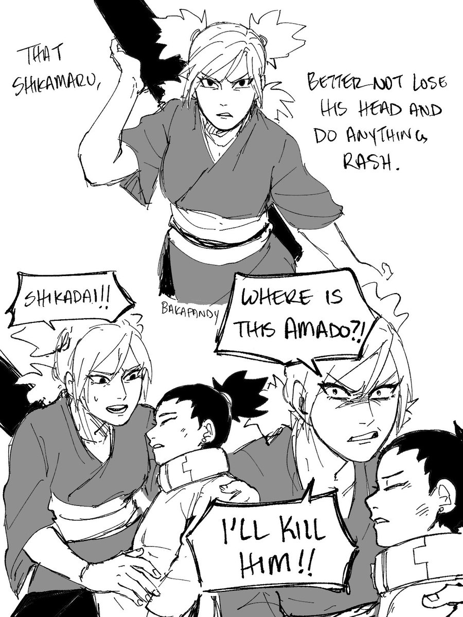 Happy Birthday Temari you deserve to go batshit bc Shikadai was threatened today
#BORUTO 
#テマリ誕生祭2021
#テマリ生誕祭2021 