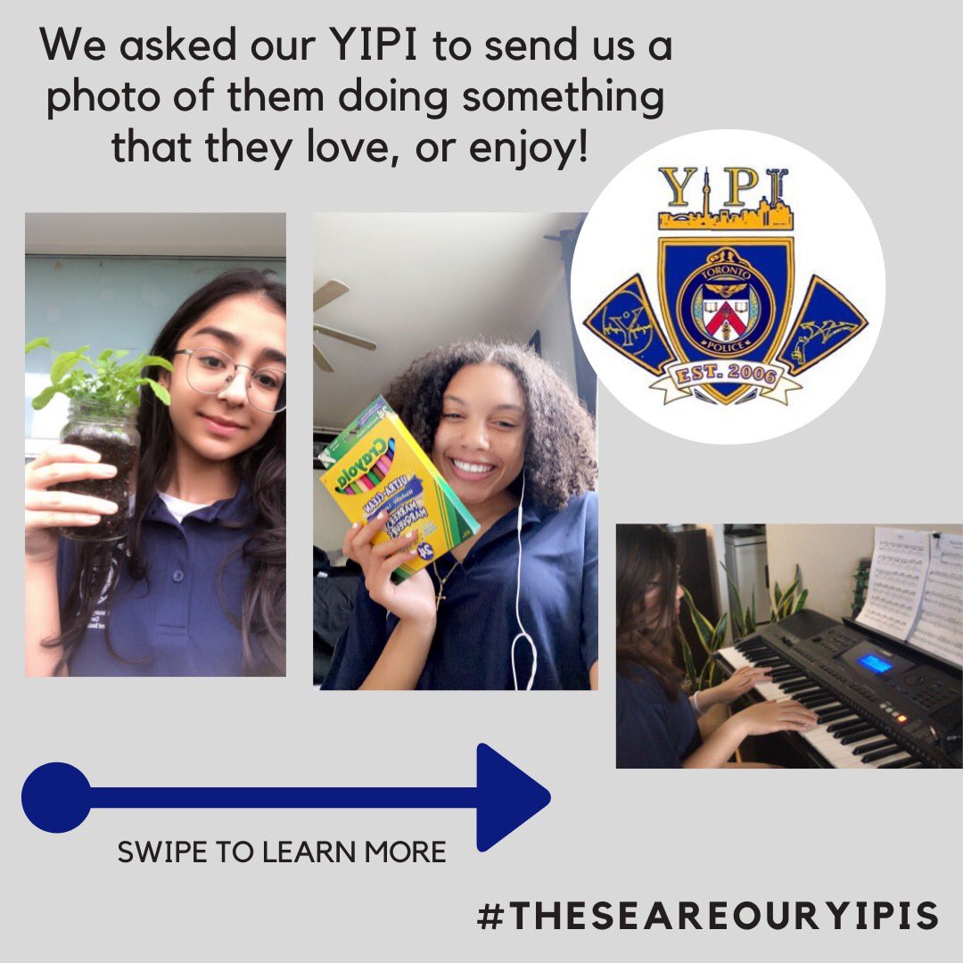 youthinpolicing's tweet photo. #THESEAREOURYIPIS
#GetToKnowOurYIPIs #summer2021 #TorontoPolice #YIPIS https://t.co/Yb318Prab3