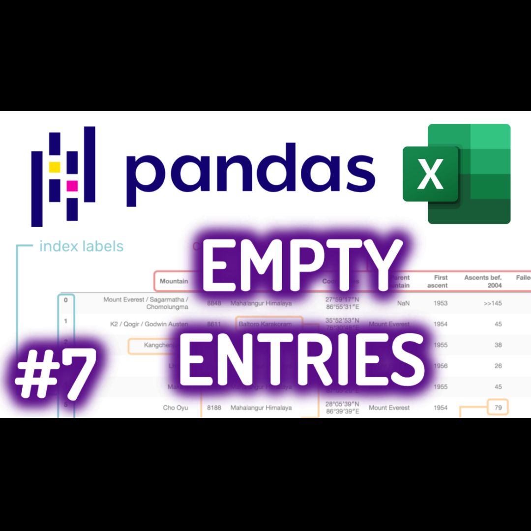 Code_ot_Future's tweet image. We&apos;re continuing with our Python Pandas Beginner Tutorial Series!! 

Check out our latest video by clicking the link below or hitting the link in our bio!👇
youtube.com/watch?v=Eb1RO1…

#coding #womenwhocode #python #programming #code #learntocode #freetutorials #tutorials #women