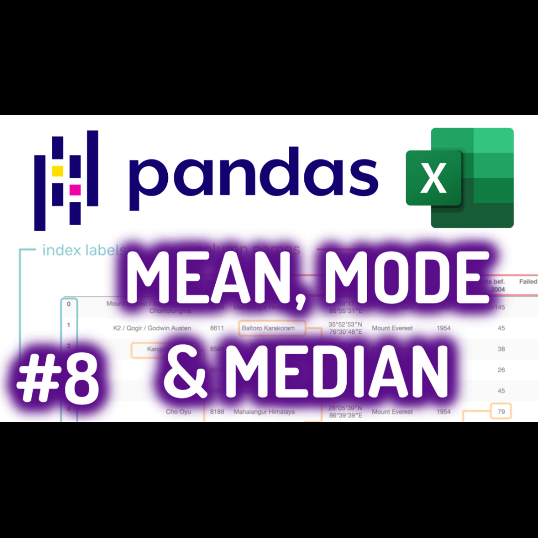 Code_ot_Future's tweet image. We&apos;re continuing with our Python Pandas Beginner Tutorial Series!! 

Check out our latest video by clicking the link below or hitting the link in our bio!👇
youtube.com/watch?v=DyGjMX…

#coding #womenwhocode #python #programming #code #learntocode #freetutorials #tutorials #women