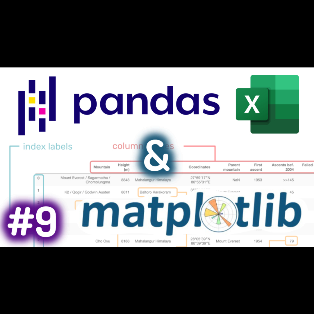 Code_ot_Future's tweet image. We&apos;re continuing with our Python Pandas Beginner Tutorial Series!! 

Check out our latest video by clicking the link below or hitting the link in our bio!👇
youtube.com/watch?v=vjhofO…

#coding #womenwhocode #python #programming #code #learntocode #freetutorials #tutorials #women