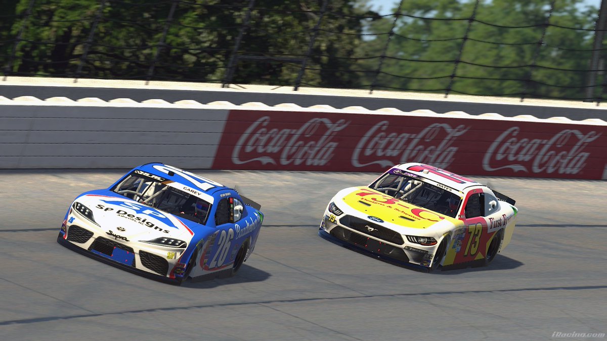 First4Racing's tweet photo. DARLINGTON:

We survived. Pretty sure half our team started fighting at some point. Also our numbers got goofed up and Oates got a top 10. https://t.co/cXoeghMsor