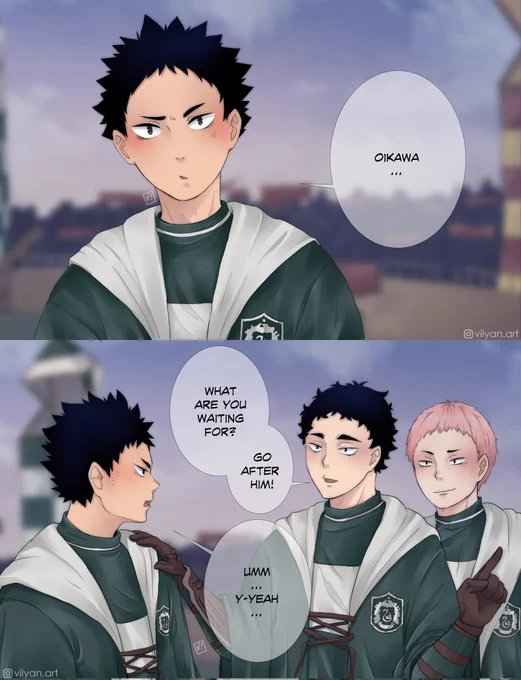 🐍💚Part 6
#iwaoi #iwaizumihajime #OikawaTooru 