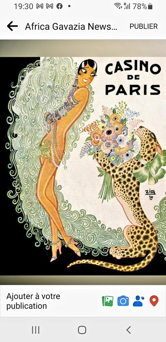 gavazia's tweet photo. #Josephine_Baker rentrera au Panthéon le 30 novembre. https://t.co/xGYAH6jBps