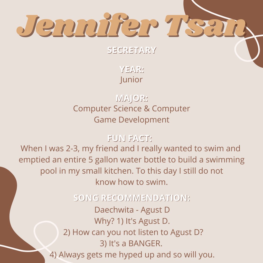 LamarVSA's tweet photo. Jennifer Tsan

The godliest note taker among us, no one can keep up. She knows what we’re going to say before we say it, and makes sure that everything mentioned in meetings are on paper as well. 📚 https://t.co/2P4h0Mr6vQ