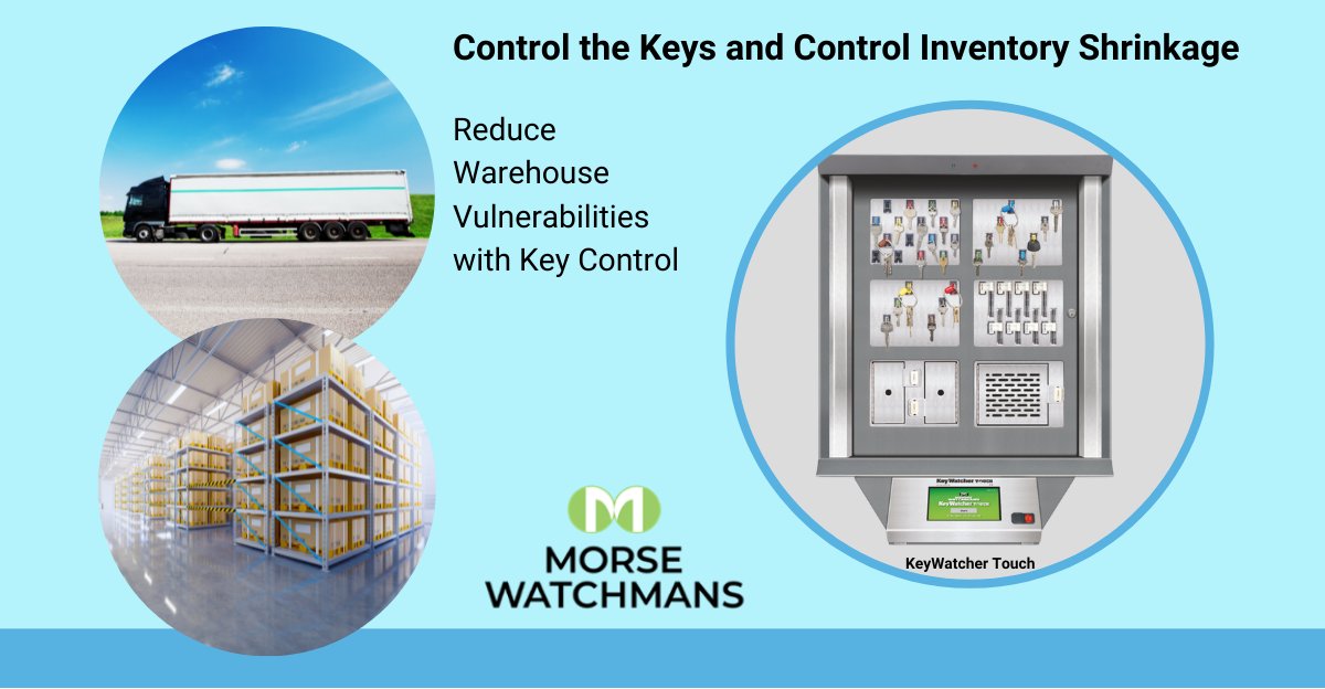 MorseWatchmans1's tweet image. Control the Keys and Control Inventory Shrinkage. Reduce Warehouse Vulnerabilities with Key Control. #DistributionSecurity #KeyControl #SupplyChainSecurity

hubs.li/H0Vz9xv0