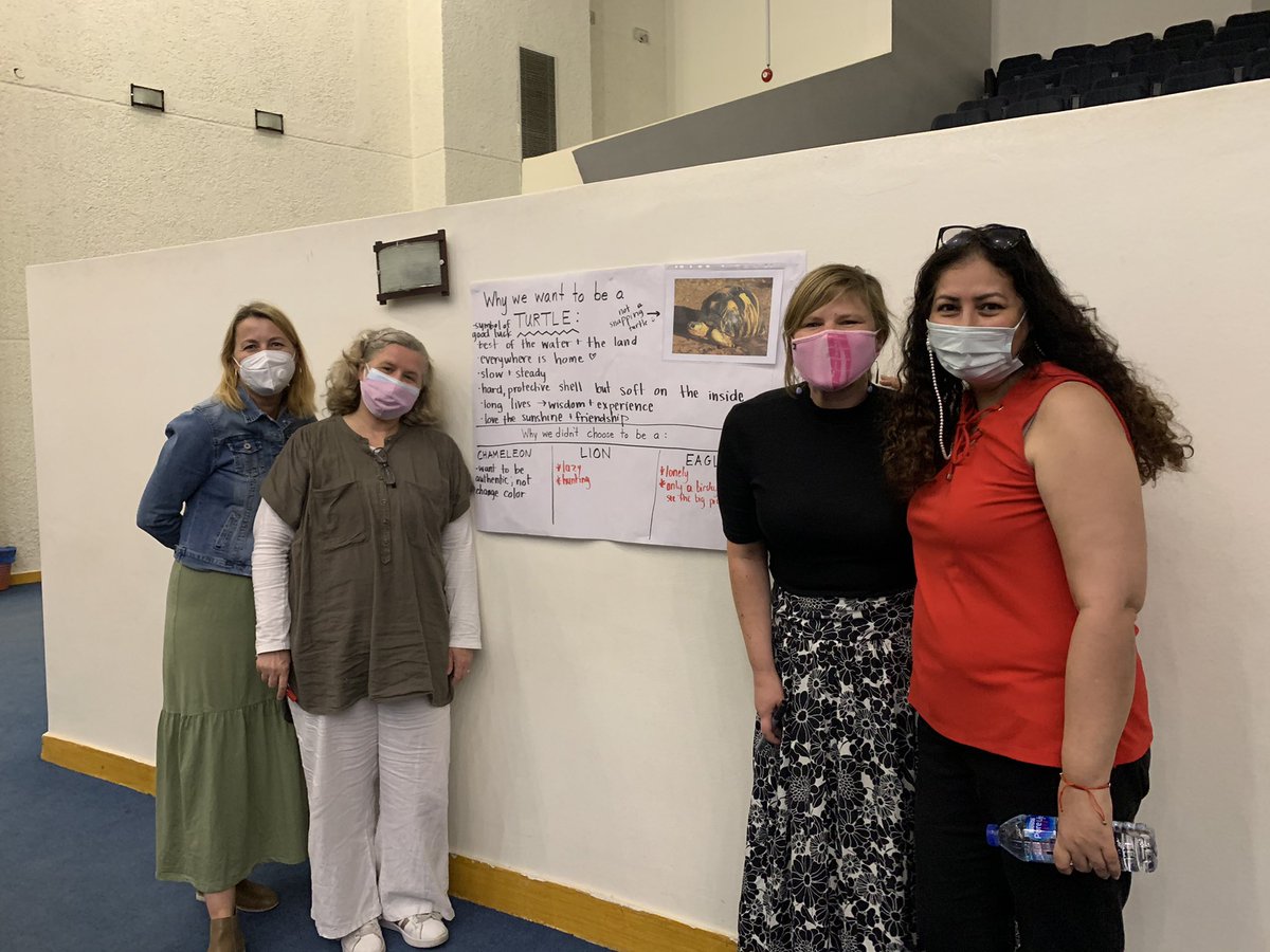 Setting the year right with new teachers orientation. Connection before correction, relationships building and simply having some fun.