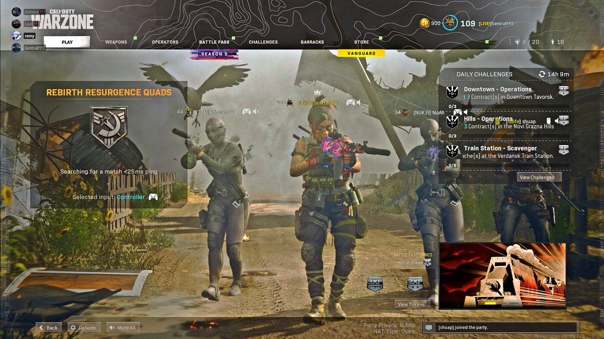 SentralFPS's tweet image. Chillin With The Homies On Rebirth 🚨

RT's and Tabs appreciated &amp;lt;3

🔗: twitch.tv/sentralfps
🔗: 
🔗: