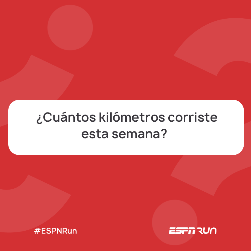 ESPNRun's tweet photo. ¡No vale exagerar! ¡Los leemos! ⬇️🏃

#PreguntaESPNRun #ESPNRun https://t.co/Nv7knQnlur