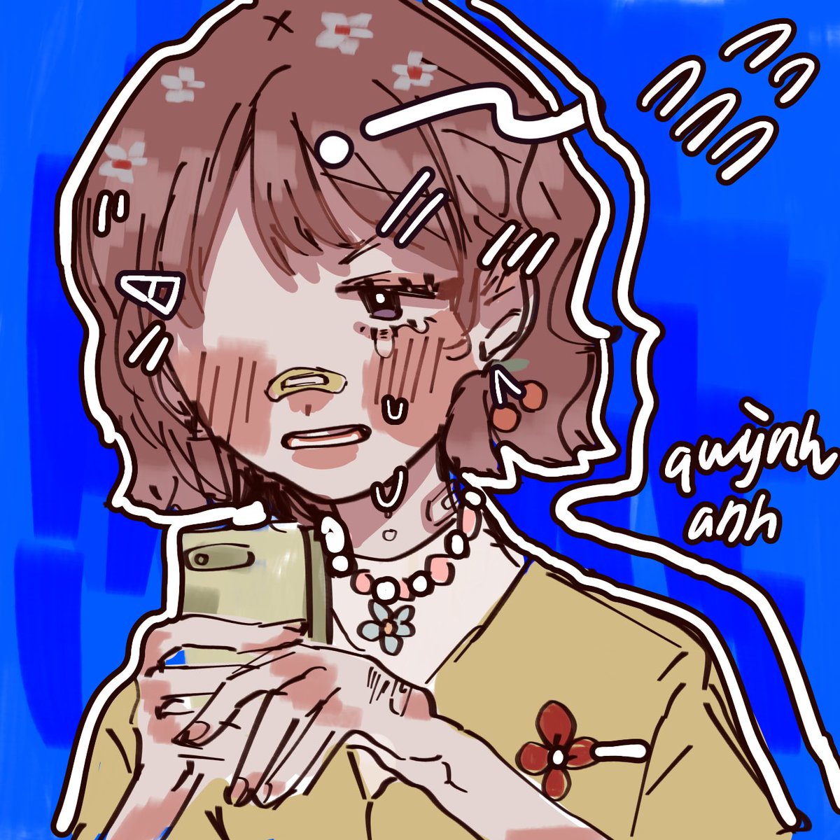 April79801291's tweet photo. color sketch lẹ mụt em bé để đu sebuntin 🥳🤲💐 https://t.co/Sm3ypEIOJB