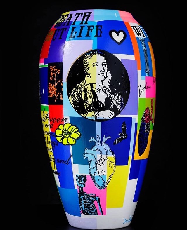 Glorious to see Dan Baldwin’s piece for the Keats Bicentennial, truly honoured he has incorporated the poems Simon Armitage and I wrote for the Keats Bicentennial celebration <a href="/DigiArchaeo/">Digital Archaeology</a>