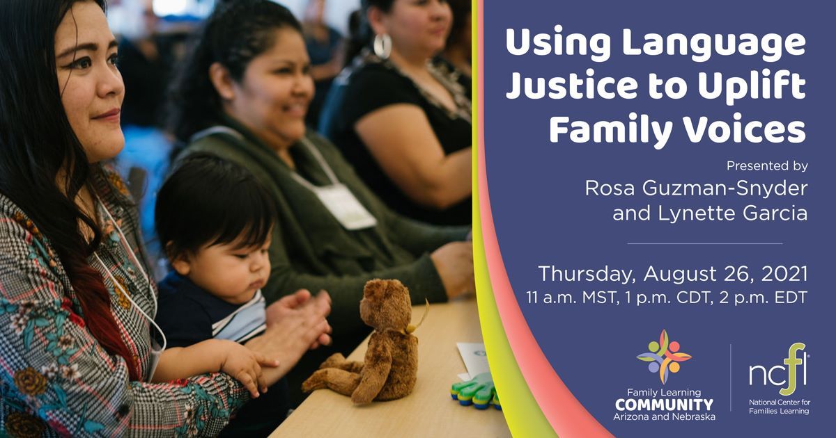 LiteracyTexas's tweet image. Free webinar: Language Justice allows organizations to build capacity within, benefitting from leaders and adults who see language as a barrier to their leadership and voice. Register now: buff.ly/3z48pb8

#LanguageJustice #HelpAdultsHelpKids #LiteracyTransformsTexas