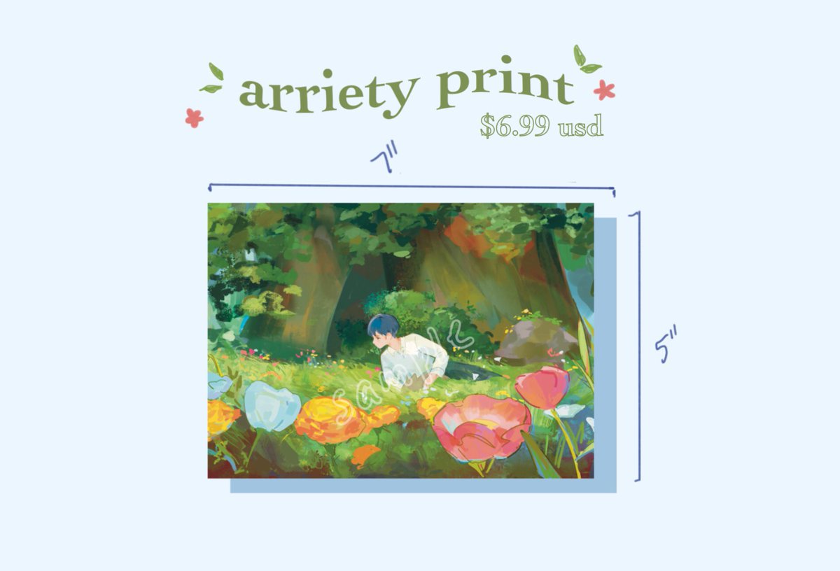 u can now buy prints from me! if any twt ppl are interested LMAO