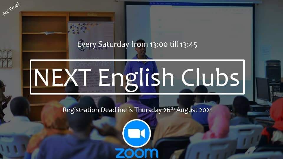 NextSudanOrg's tweet photo. Dear NEXT folks!!
We are super glad to announce our application form for our English clubs which is opening its doors again for you to join.
Clubs will be on Saturdays from 1 till 1:45PM
Form link: https://t.co/gtsdlOipLl
Please feel free to get in contact with us any time https://t.co/XAnwteuT0f