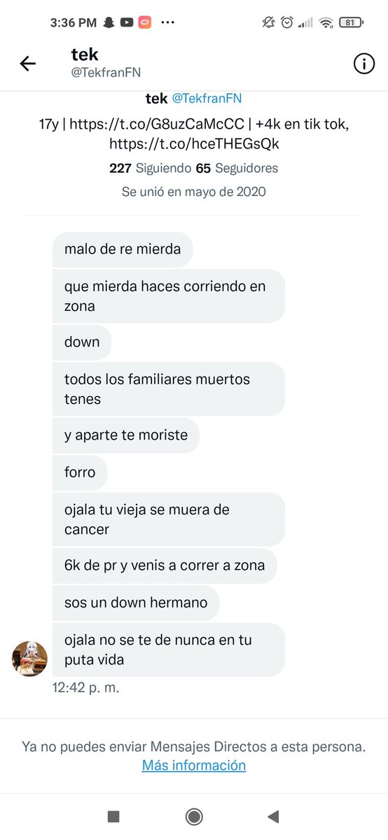 LA COBCHA DE TU MADRE tweet media
