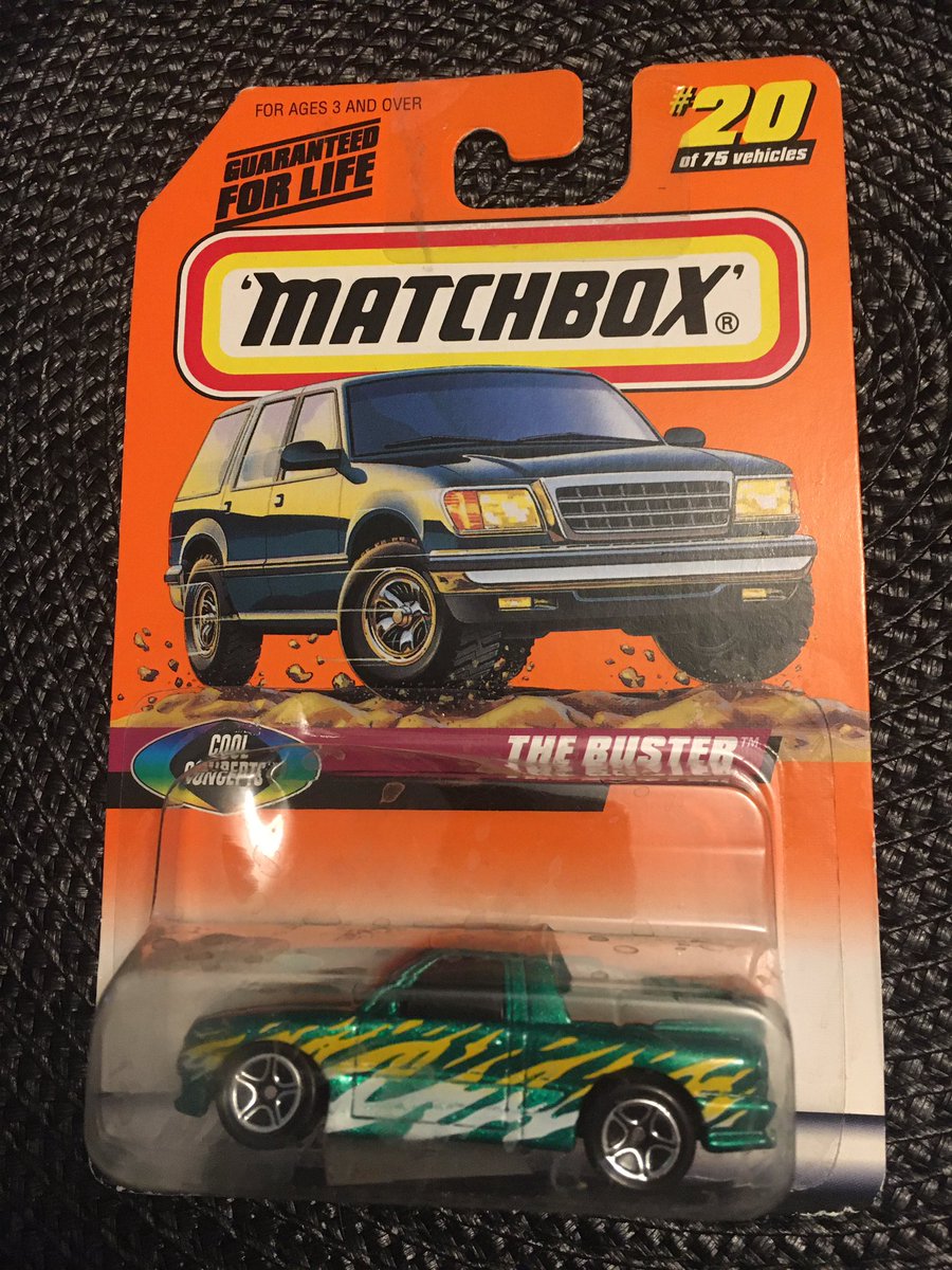 mdean69's tweet image. Been looking for this one a long time. Finally #Found20 @MatchboxTwenty @StalkingKyle @RepairMethod @ThisIsRobThomas #TheBuster Guaranteed for life, of course!!!