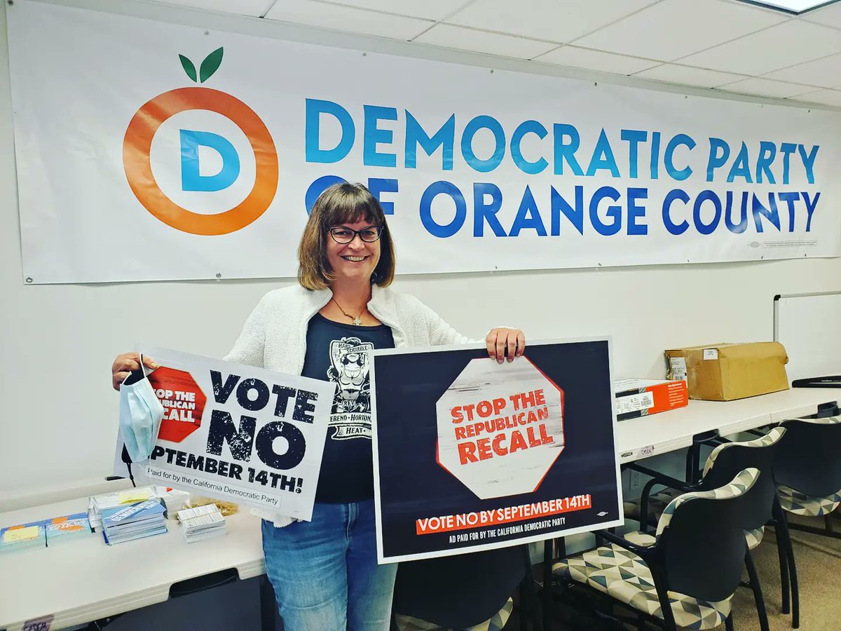 ocbulldog's tweet photo. #votenoonrecall #VoteNoOnTheRecall #votenoontherepublicanrecall https://t.co/HCYuuAO5aF