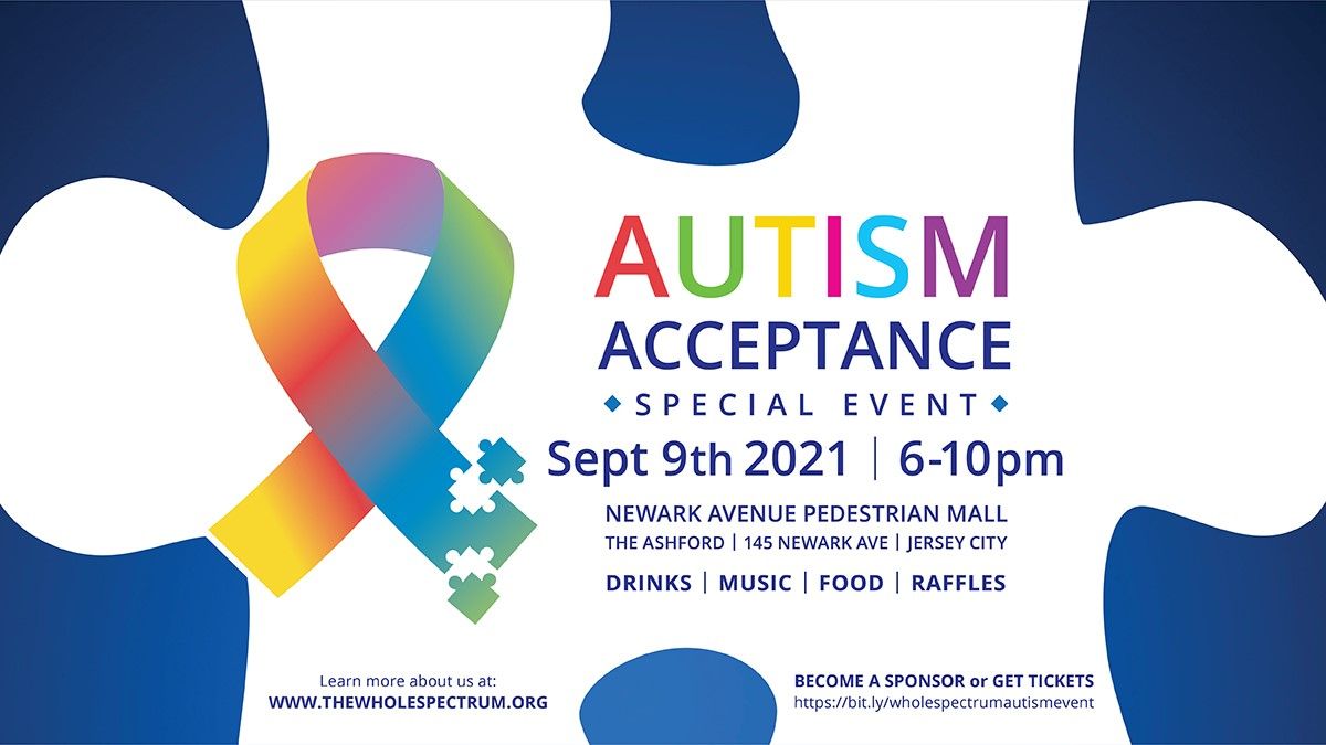 JerseyCity's tweet photo. The #WholeSpectrumAutism Foundation is hosting their 6th annual fundraiser event on 9/9/21. Be sure to check out the sponsorship options for this event, and purchase a ticket to the gala. September 9th, 2021, 6-10pm, on the Newark Avenue Pedestrian Mall.

https://t.co/XqRSHnijlp https://t.co/dz3iTPPGP5