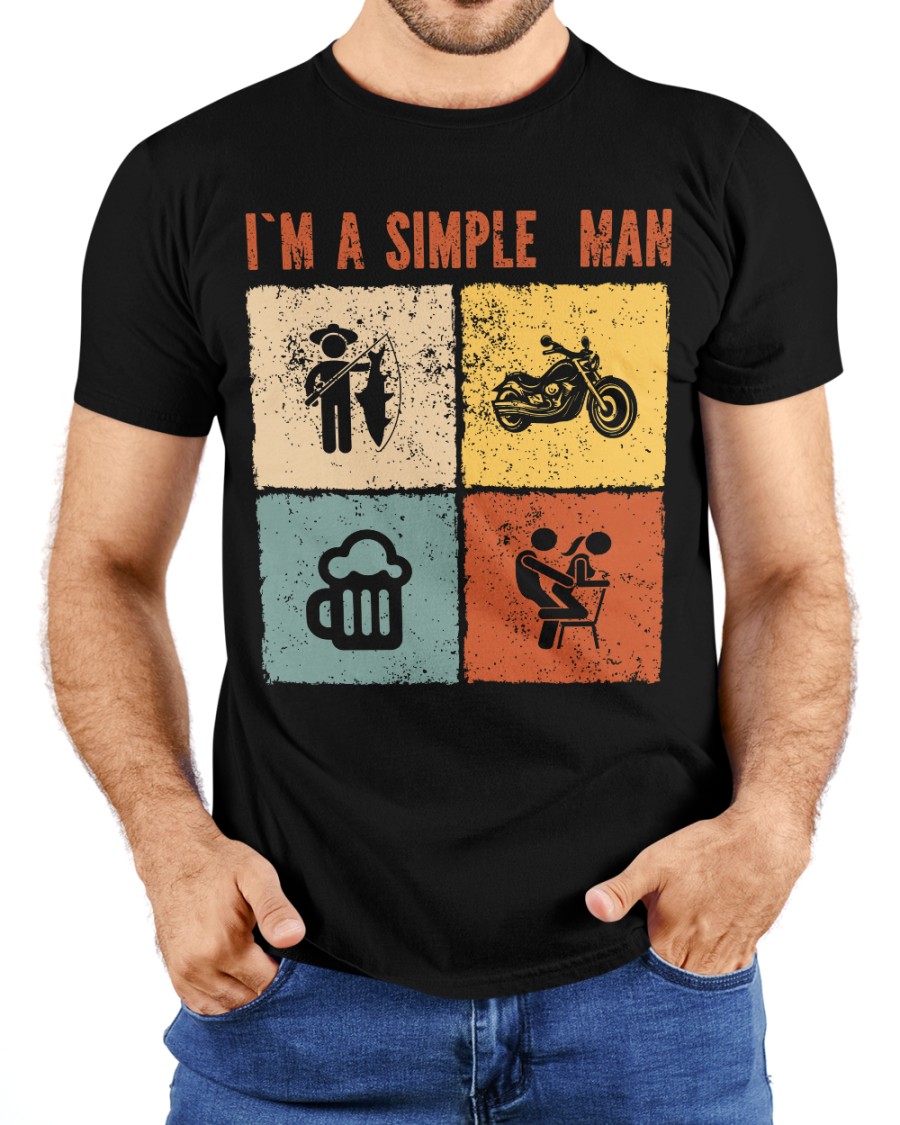 fishing_life6's tweet photo. I am A Simple Man fishing Beer Fuck Biker T-ShirtDesign
follow:@designdify1
https://t.co/q2XkmxdkcM
#tshirt #tshirts #BEER #drinks #drink #biker #bike #fucker #fishing #fishinglife #FishyFriday #fishingtshirt #beertshirt #motorbike #Motorcycles #Vintage #vintagetshirt #retrot https://t.co/7YfmjioApt