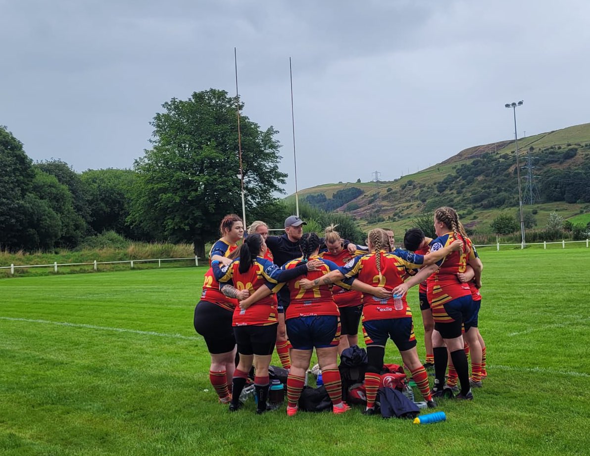 Hard game against @halifaxladies today, against a experienced side. Lessons learnt, players playing new positions and progress made, we will be back training Wednesday building together for our next pre-season game. #bury #buryrugby #womensrugby