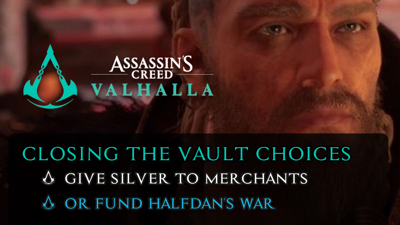 Gamer Guides on Twitter "Give Silver to Merchants or Fund Halfdan's