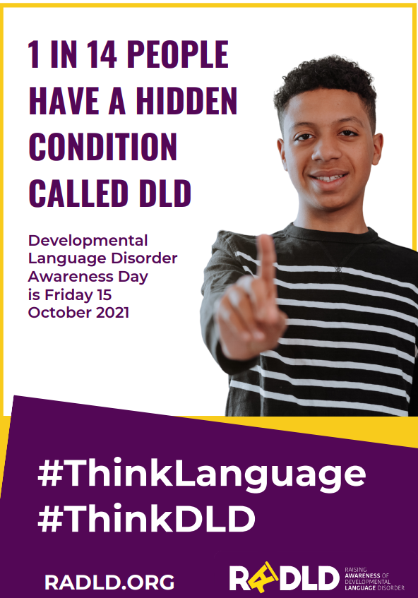 Services for people with #DevLangDis are needed beyond early childhood, but often tis is not the case. Join us to raise awareness of DLD. #ThinkLanguage #ThinkDLD