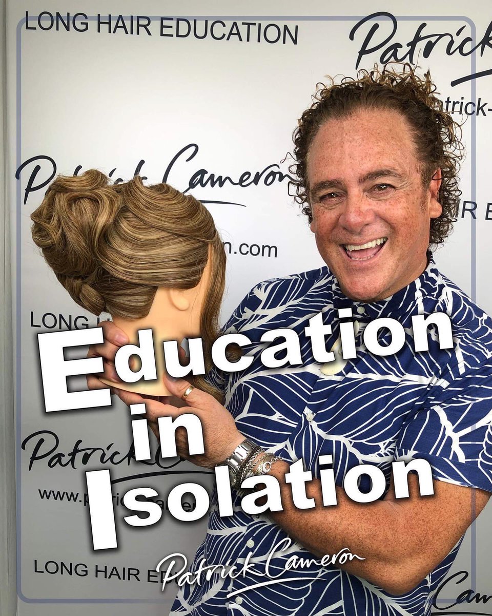 PatrickCameron_'s tweet photo. Education in Isolation 😊
Tune in on Monday 23rd August 2021 at 7pm UK time on Facebook and Instagram ✨✨✨
#PatrickCameron #LongHairEducation #HairInspiration #EducationInIsolation #WellaHair #WellaArtist #WellaStudioUKI #WellaFamily #WellaEducation @wellahairuki @wellahair https://t.co/frGuujYglK