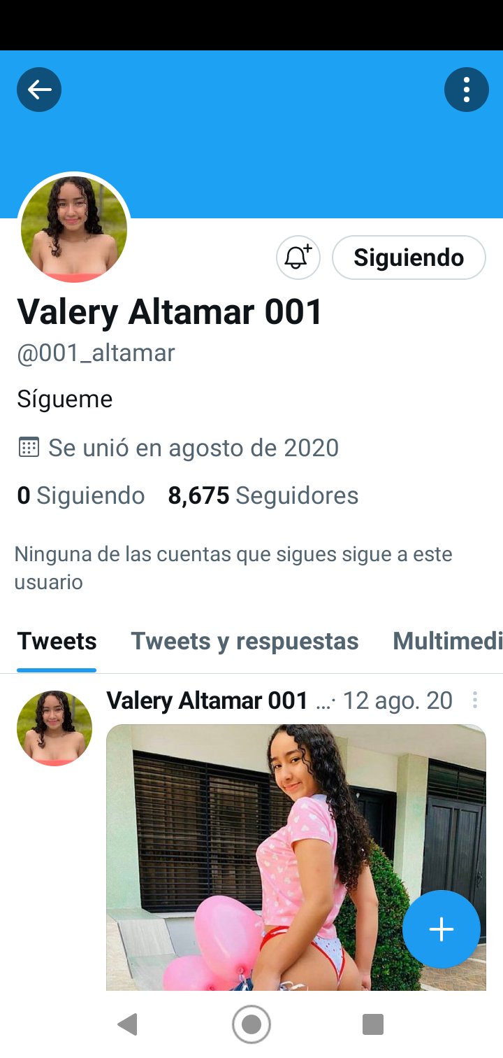 Valery Altamar 001 On Twitter Sígueme Y Te Mando Foto Desnuda