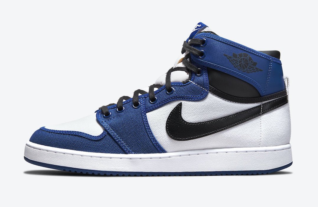 kicksonfire's tweet photo. After the return of the Air Jordan 1 KO “Chicago” earlier this year, official imagery of the Air Jordan 1 KO “Storm Blue” have now surfaced. https://t.co/4NqNYzN8sQ